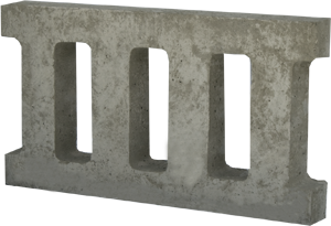 Cañuelas , borde contenedor de raíces y rejilla